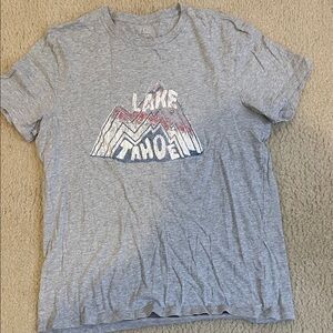 Gray Lake Tahoe Graphic T-Shirt